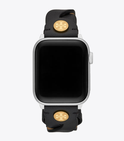 Miller Braided Band for Apple Watch® - Black | Tory Burch Everyday