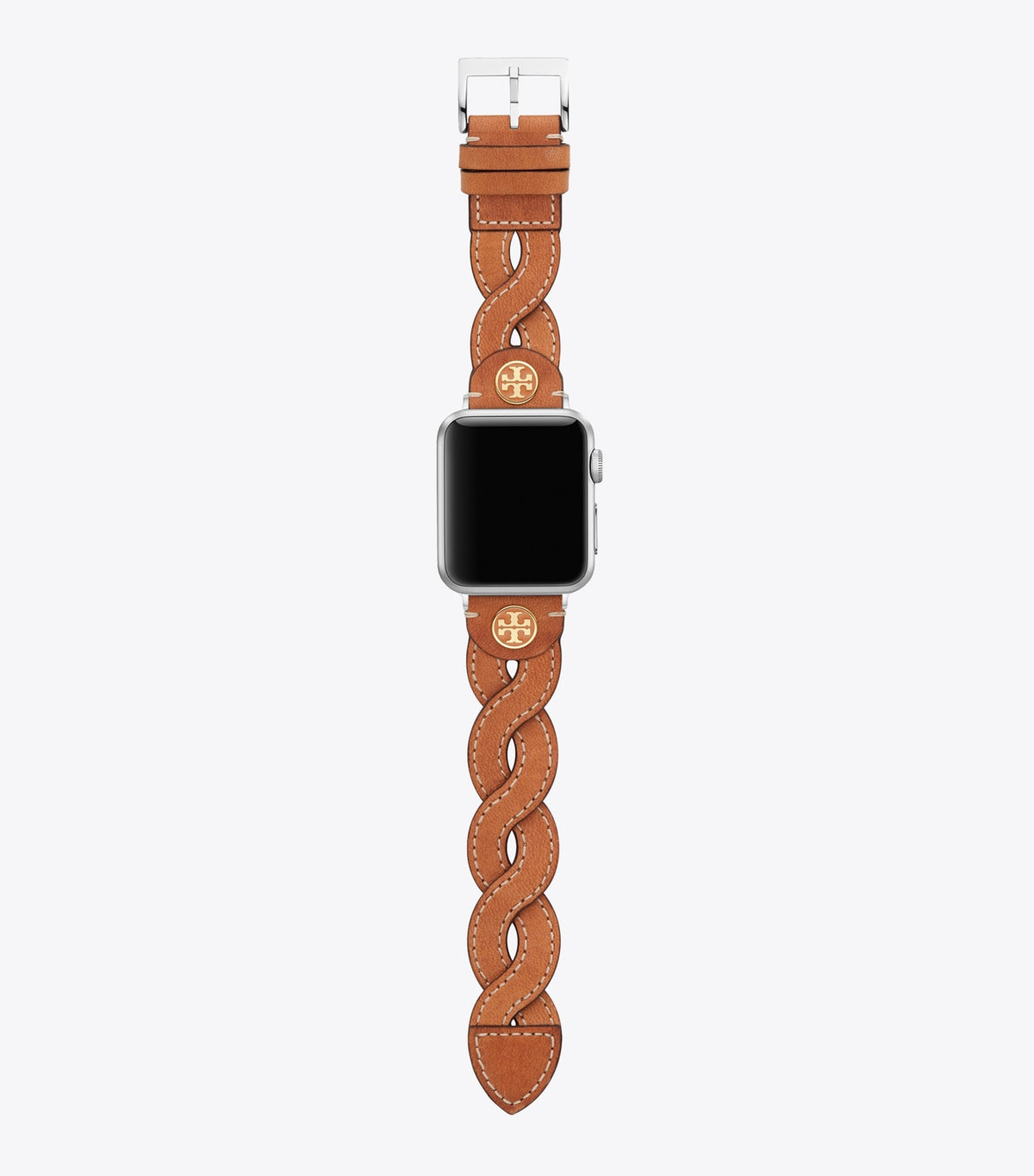 Miller Braided Band for Apple Watch® - Camello | Tory Burch Signature