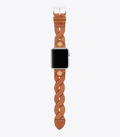 Miller Braided Band for Apple Watch® - Camello | Tory Burch Signature