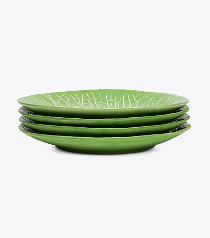 Lettuce Ware Salad Plate, Set of 4 - Green | Tory Burch Discount