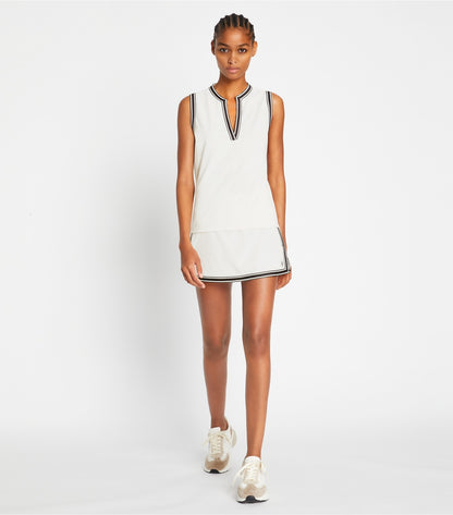 Tech Piqué Tunic Tank - Snow White | Tory Burch Hot Sale