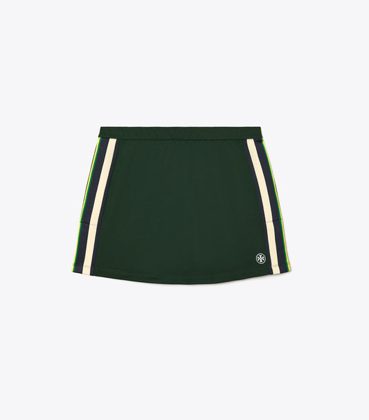 Tech Piqué Tennis Skirt - Conifer | Tory Burch Customer Favorite