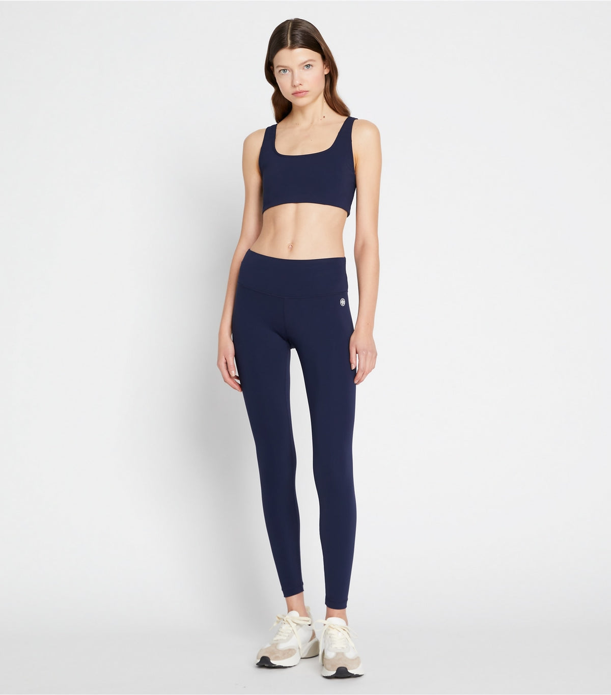 Sculpt Compression Bra - Tory Navy | Tory Burch Great Value
