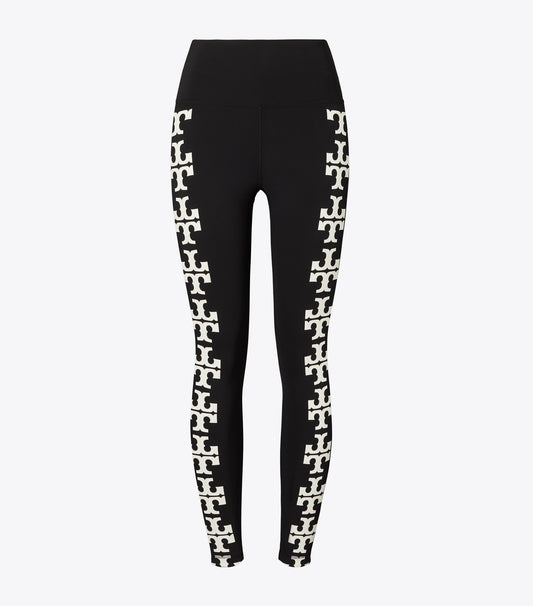 Compression Logo 7/8 Legging - Black T Logo Row | Tory Burch Sale