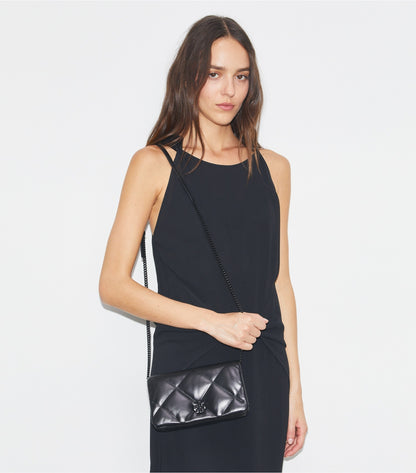 Kira Diamond Quilt Crossbody - Black | Tory Burch Featured