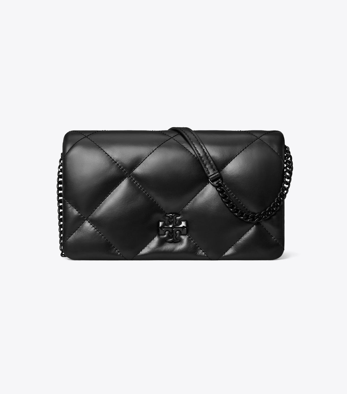 Kira Diamond Quilt Crossbody - Black | Tory Burch Featured