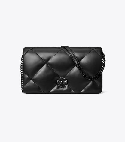 Kira Diamond Quilt Crossbody - Black | Tory Burch Featured